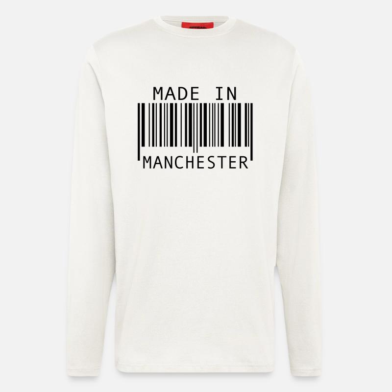 Made in Manchester - Langarmshirt - made by SPREAD  - OFF WHITE