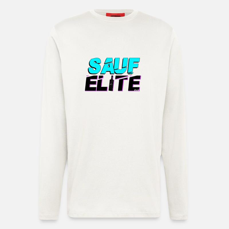 SAUF ELITE - Langarmshirt - made by SPREAD  - OFF WHITE