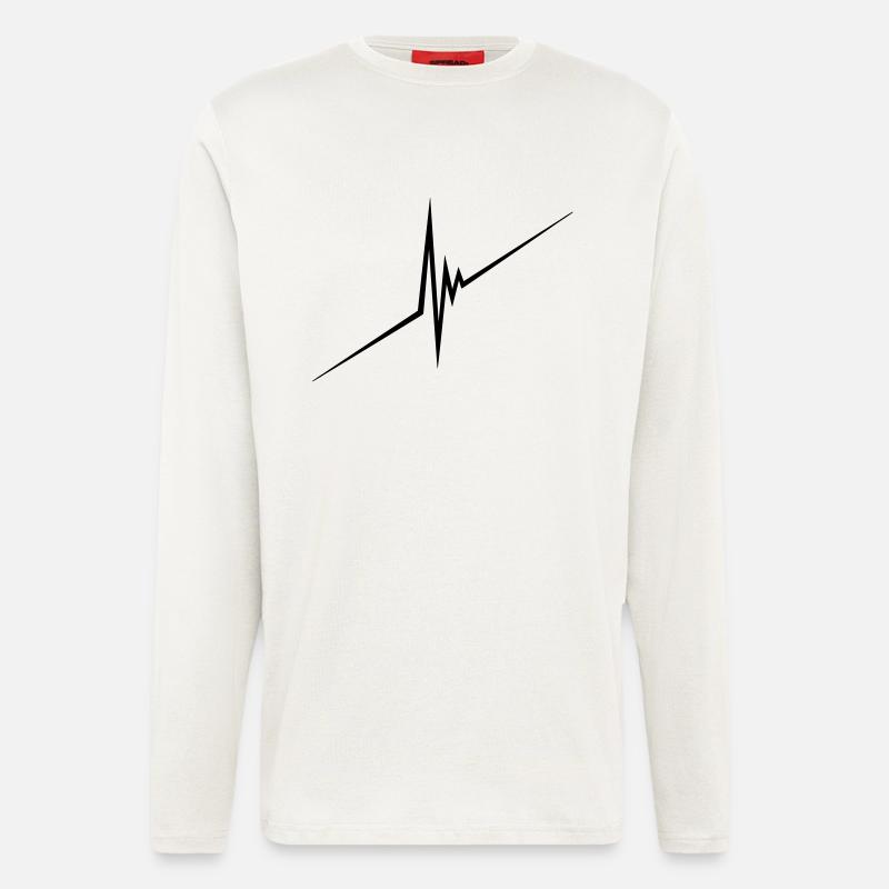 pulse - Longsleeve - made by SPREAD  - OFF WHITE