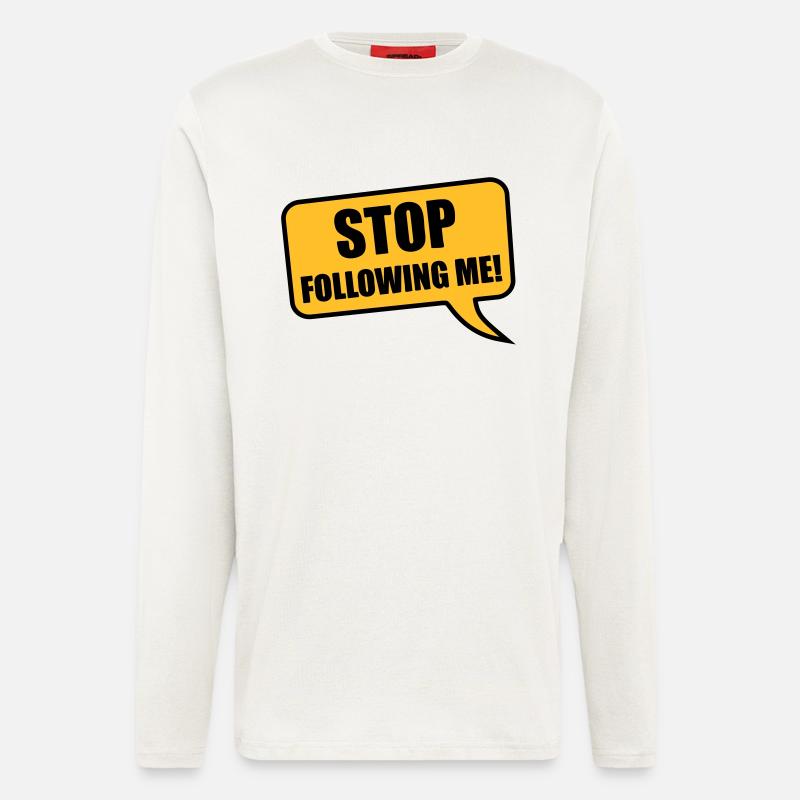 stop - Longsleeve - made by SPREAD  - OFF WHITE
