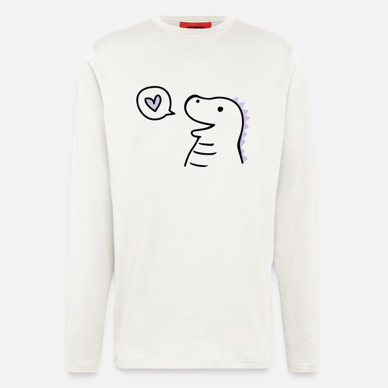 Cute Dino - Langarmshirt - made by SPREAD  - OFF WHITE