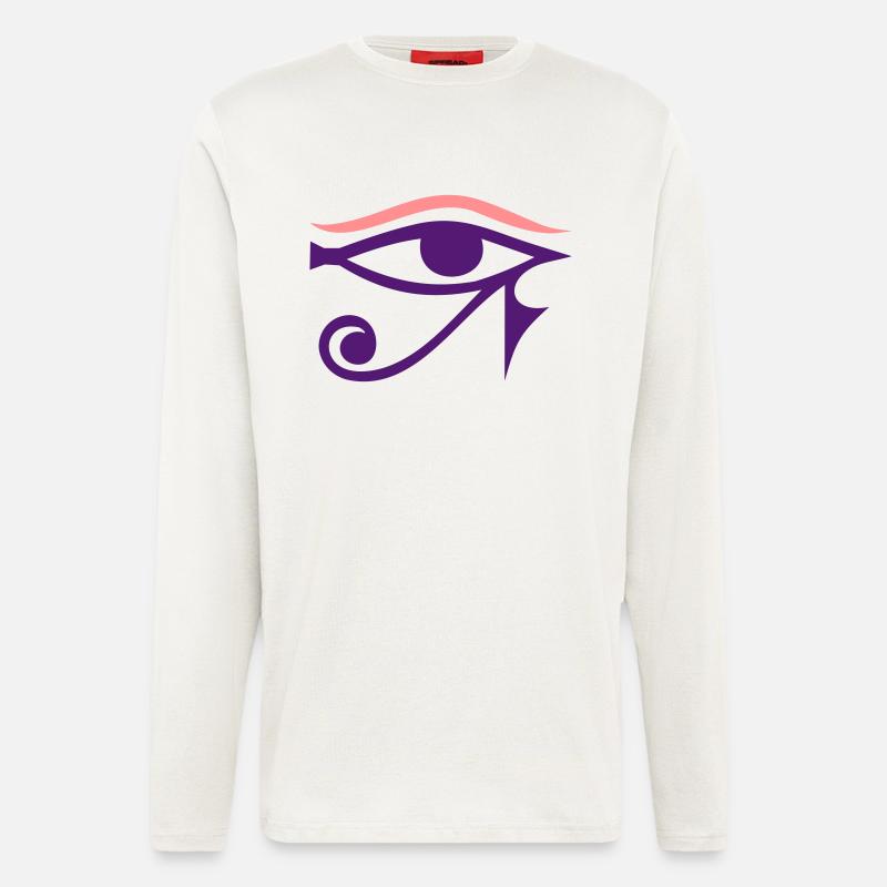 auge - Langarmshirt - made by SPREAD  - OFF WHITE
