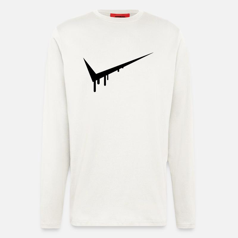 Graffiti Tick - Langarmshirt - made by SPREAD  - OFF WHITE