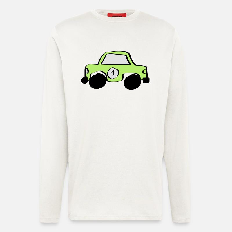 Auto - Langarmshirt - made by SPREAD  - OFF WHITE