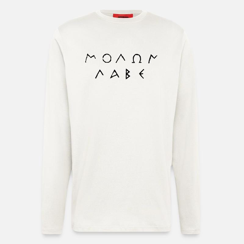 molon_labe - Langarmshirt - made by SPREAD  - OFF WHITE