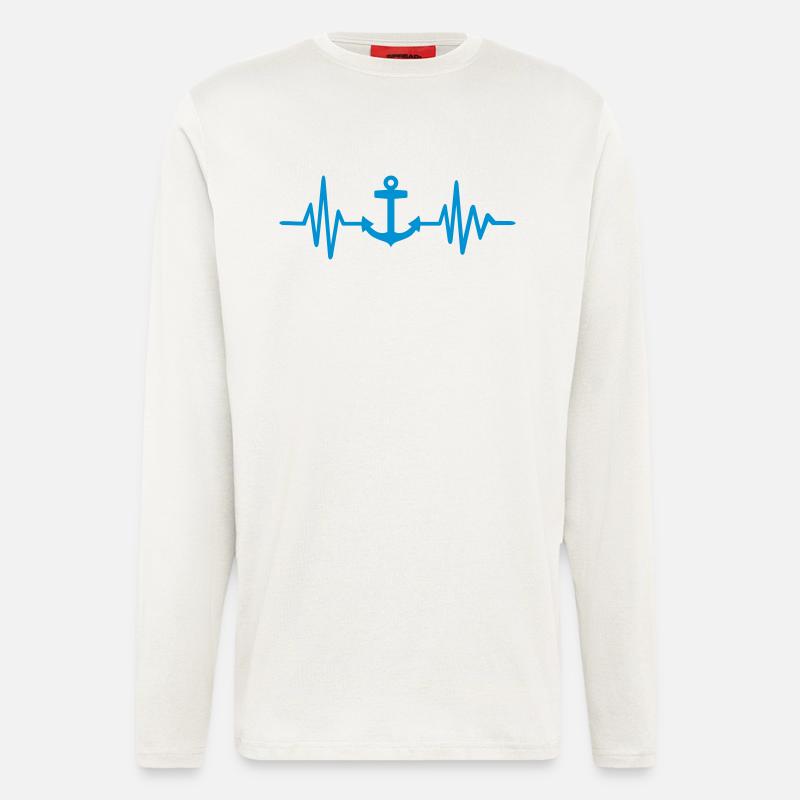 Anker - Langarmshirt - made by SPREAD  - OFF WHITE