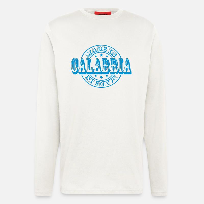 Made in Calabria m1k2 - Langarmshirt - made by SPREAD  - OFF WHITE