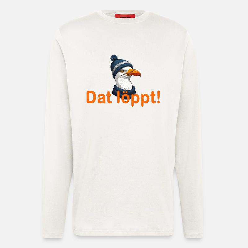 Dat löppt! - Longsleeve - made by SPREAD  - OFF WHITE