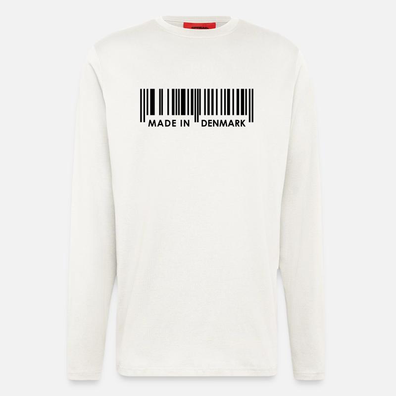 Made in Denmark / Dänemark - Langarmshirt - made by SPREAD  - OFF WHITE