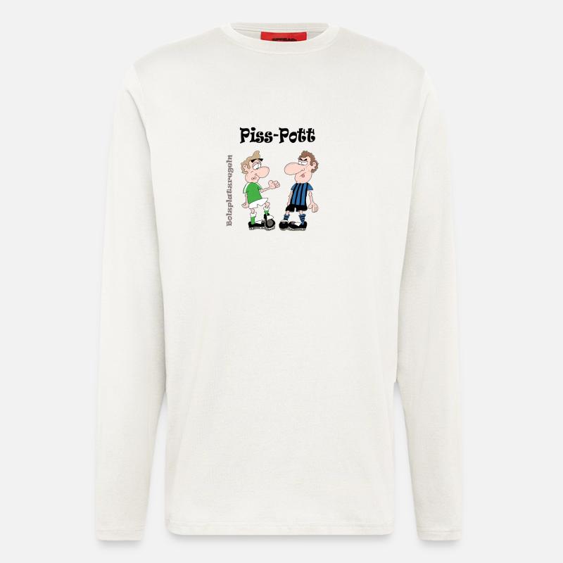 Piss-Pott - Langarmshirt - made by SPREAD - OFF WHITE
