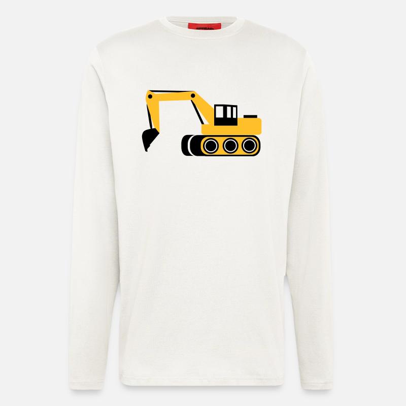 Digger - Longsleeve - made by SPREAD  - OFF WHITE