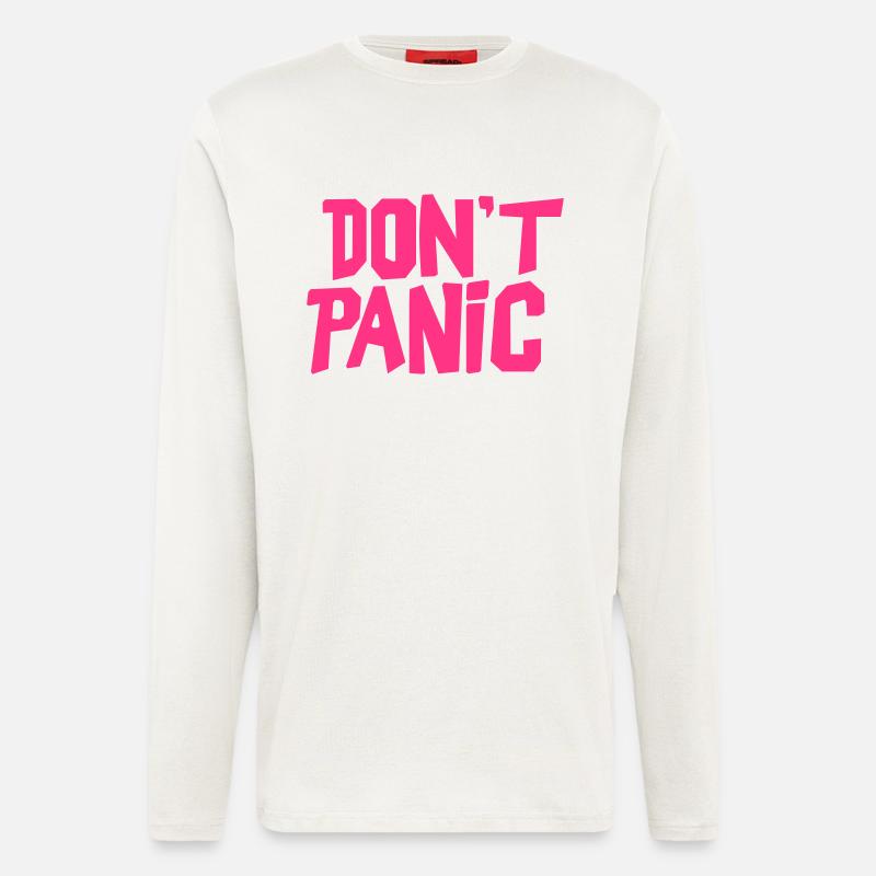 dont 'panic - Longsleeve - made by SPREAD  - OFF WHITE