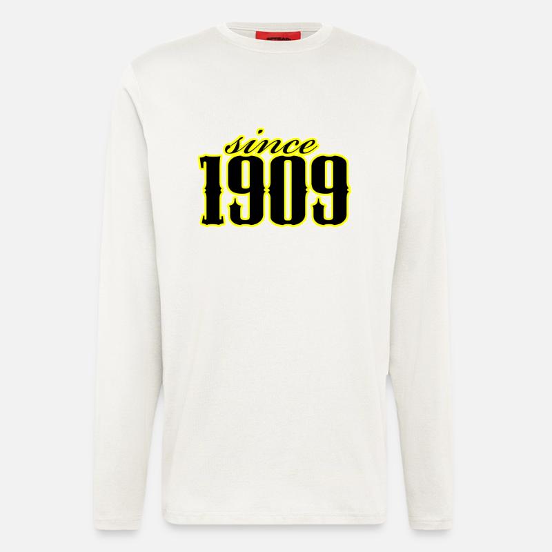 since 1909 (black) - Longsleeve - made by SPREAD  - OFF WHITE