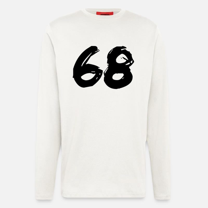 Brushed 68 - Langarmshirt - made by SPREAD  - OFF WHITE
