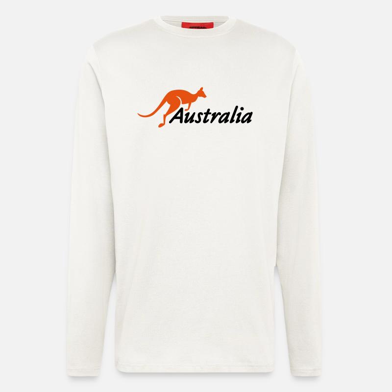 australia - Langarmshirt - made by SPREAD  - OFF WHITE