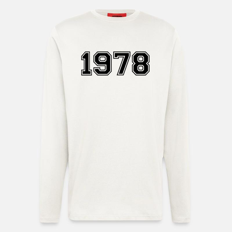 1978 - Langarmshirt - made by SPREAD  - OFF WHITE