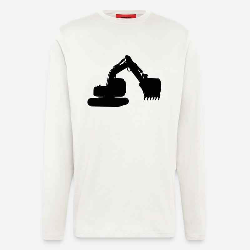 bagger - Langarmshirt - made by SPREAD  - OFF WHITE
