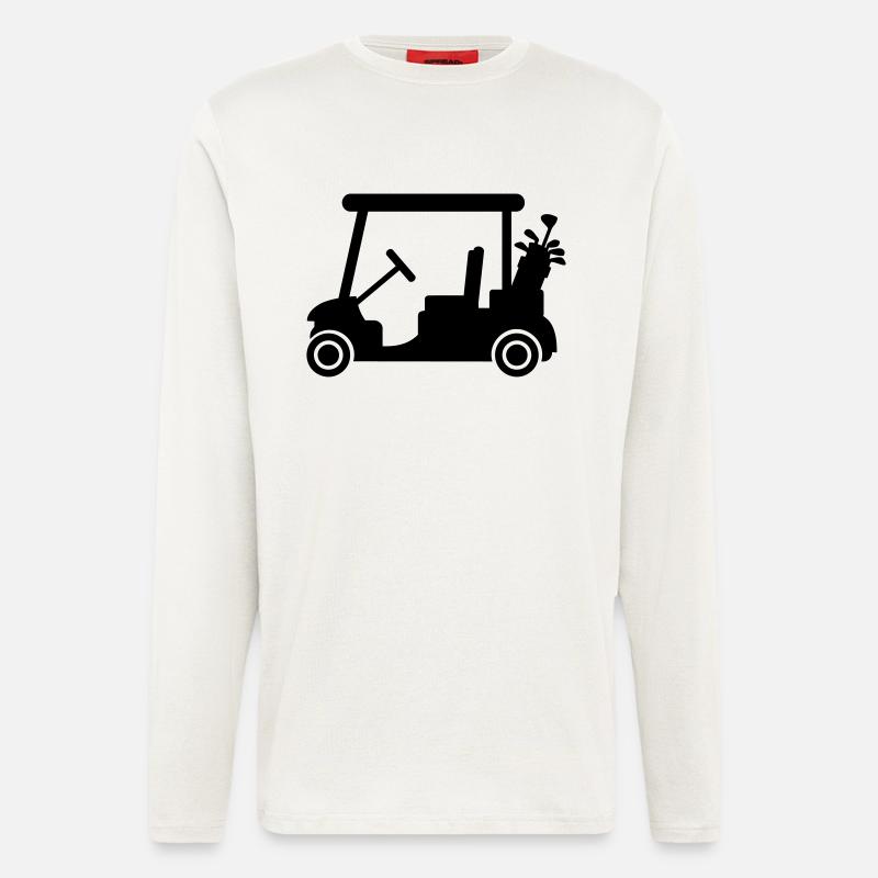 Golf car - Langarmshirt - made by SPREAD  - OFF WHITE
