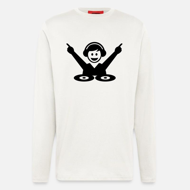 DJ - Langarmshirt - made by SPREAD  - OFF WHITE
