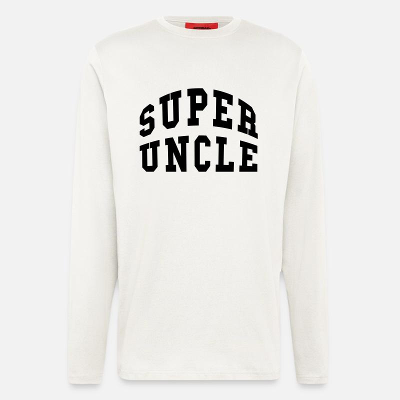 Uncle - Langarmshirt - made by SPREAD  - OFF WHITE