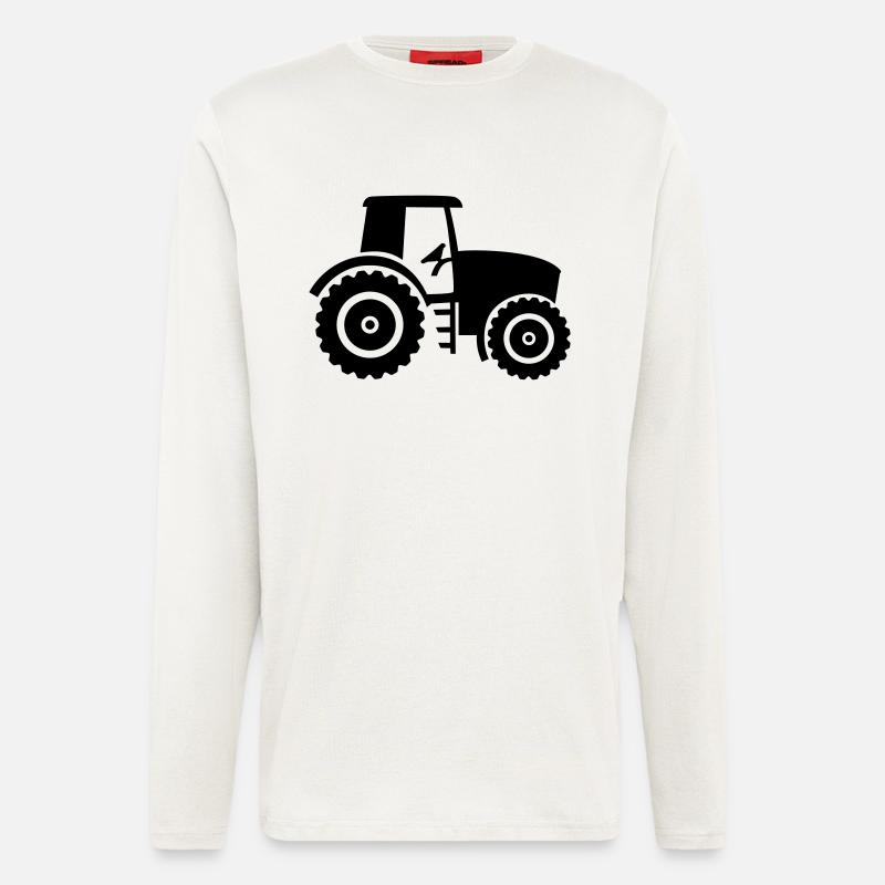 Traktor - Langarmshirt - made by SPREAD - OFF WHITE