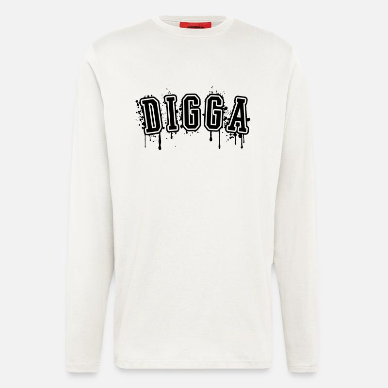 DIGGA - Langarmshirt - made by SPREAD  - OFF WHITE