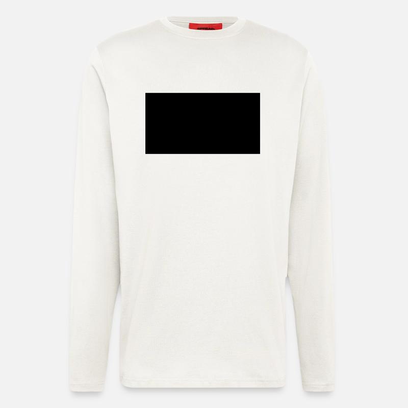 rectangle background - Longsleeve - made by SPREAD  - OFF WHITE