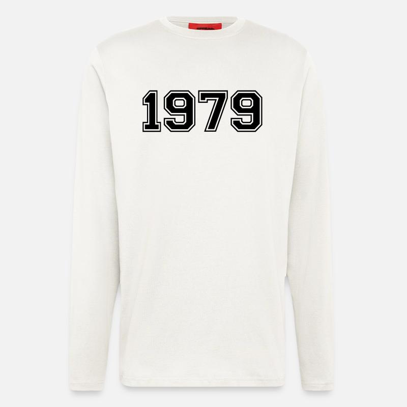 1979 - Langarmshirt - made by SPREAD  - OFF WHITE