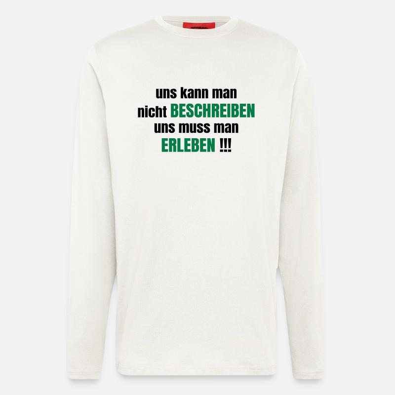 Freundschaft - Langarmshirt - made by SPREAD  - OFF WHITE