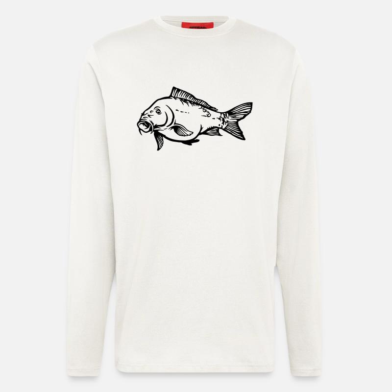 karfen4 - Langarmshirt - made by SPREAD  - OFF WHITE