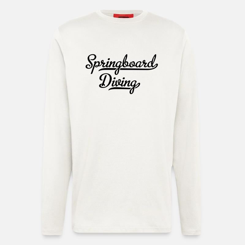 Turmspringen - Langarmshirt - made by SPREAD  - OFF WHITE