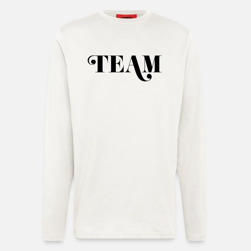 Team - Langarmshirt - made by SPREAD  - OFF WHITE