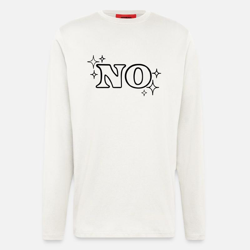 Jetzt - Langarmshirt - made by SPREAD  - OFF WHITE