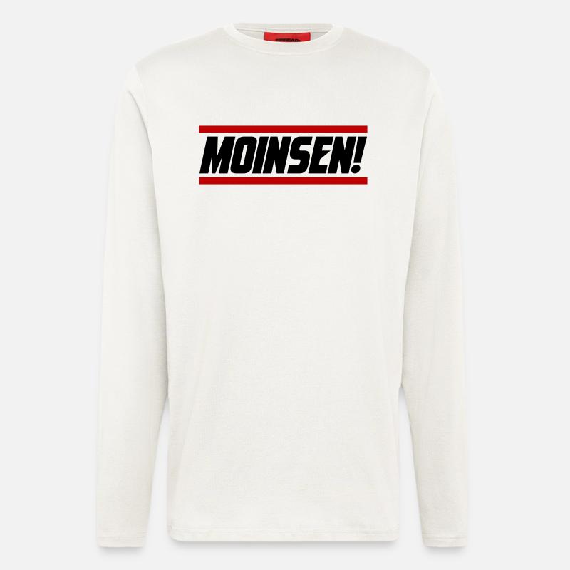 Moinsen Moin - Langarmshirt - made by SPREAD  - OFF WHITE