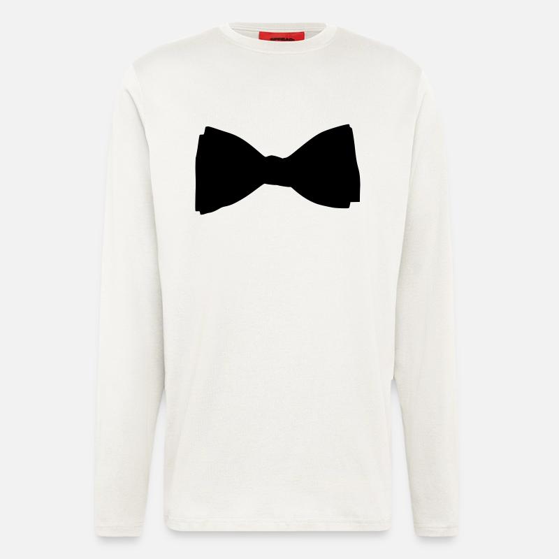Fliege - Langarmshirt - made by SPREAD  - OFF WHITE