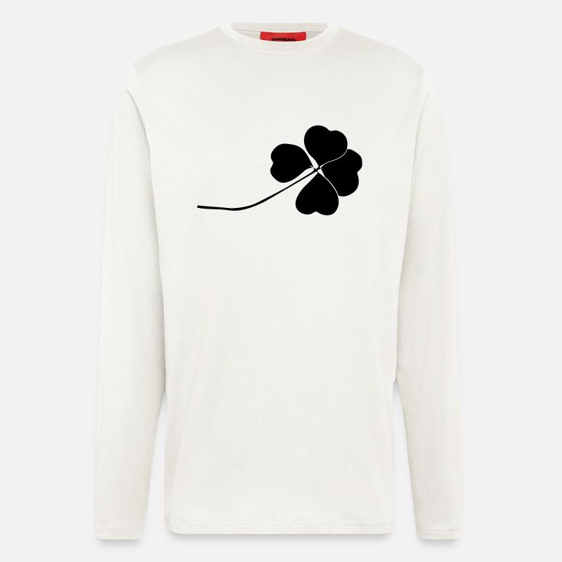 Kleeblatt - Langarmshirt - made by SPREAD  - OFF WHITE