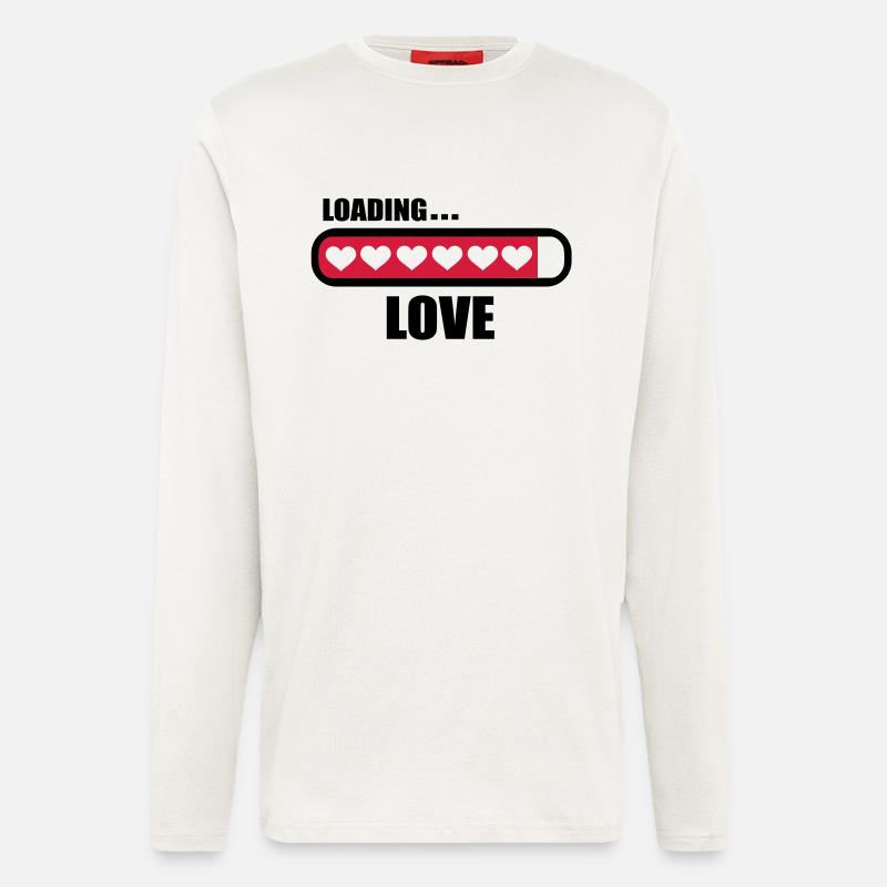 Love loading - Langarmshirt - made by SPREAD - OFF WHITE