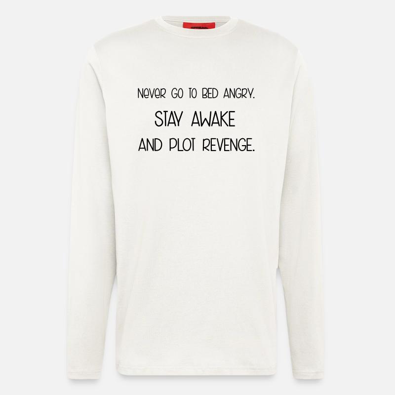 Plot Revenge - Langarmshirt - made by SPREAD  - OFF WHITE