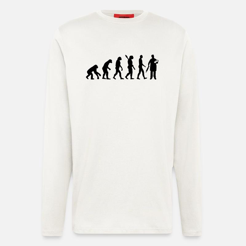 Evolution Baker - Longsleeve - made by SPREAD  - OFF WHITE