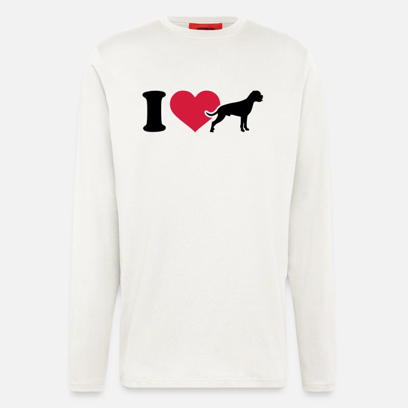 Boxer - Langarmshirt - made by SPREAD - OFF WHITE