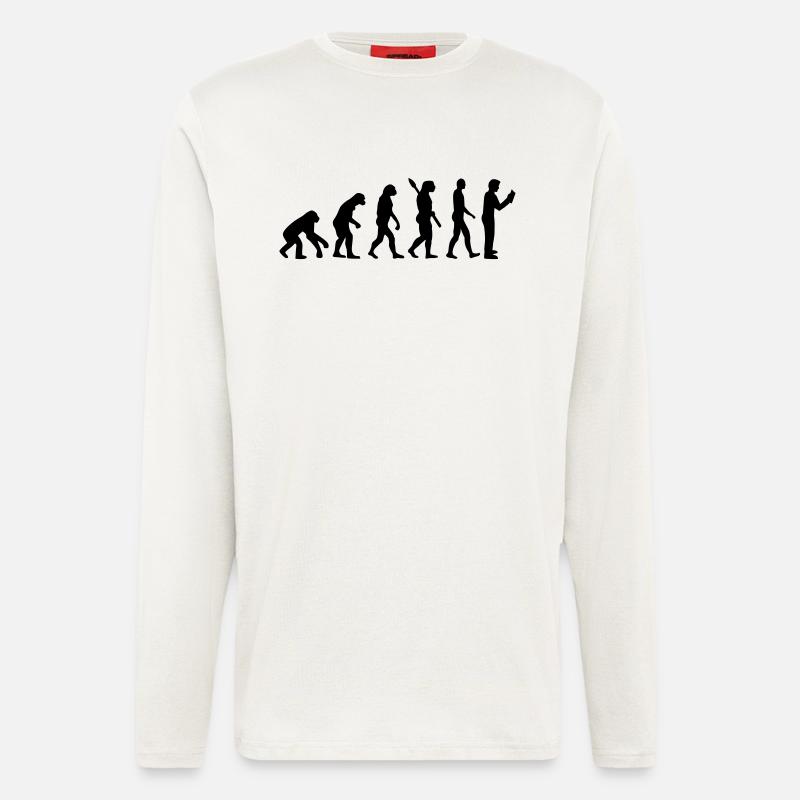 Lesen - Langarmshirt - made by SPREAD  - OFF WHITE