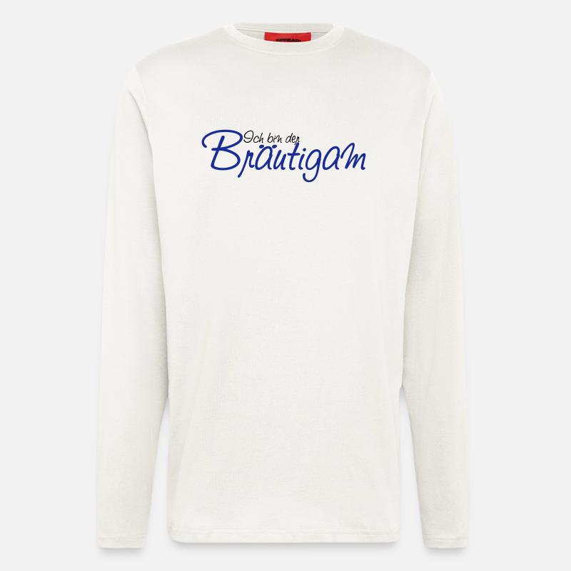 ich_bin_der_braeutigam - Longsleeve - made by SPREAD  - OFF WHITE