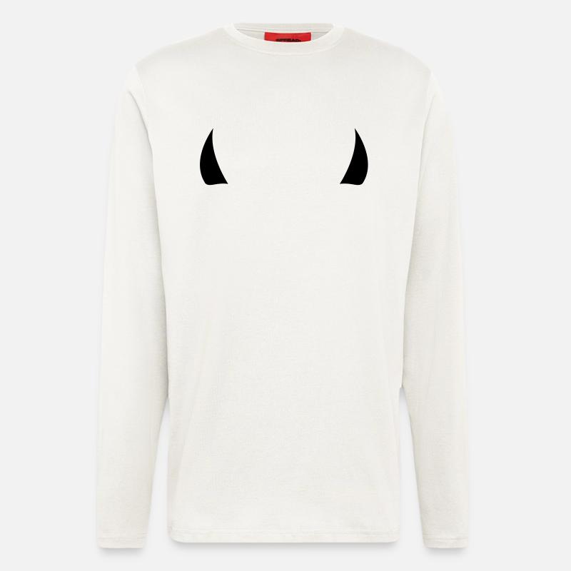 devil horns - Longsleeve - made by SPREAD  - OFF WHITE