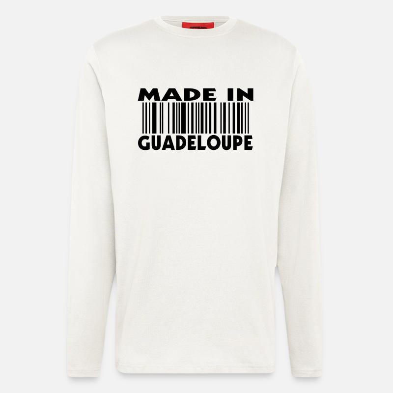 Made in GUADELOUPE (1c) - Longsleeve - made by SPREAD  - OFF WHITE