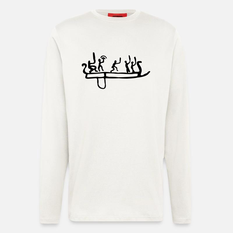 Wikinger - Langarmshirt - made by SPREAD  - OFF WHITE