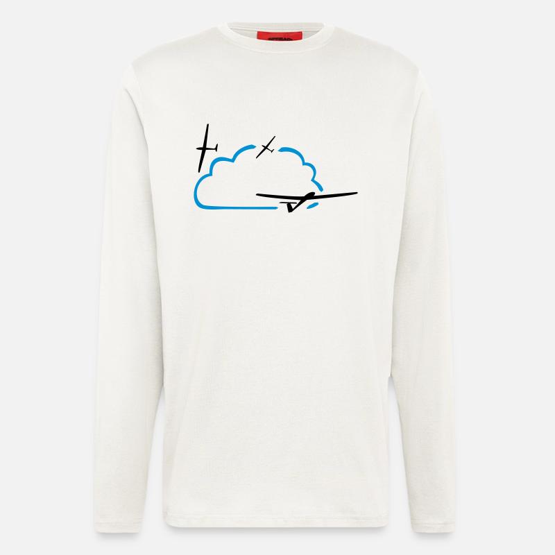 Glider cloud gift - Longsleeve - made by SPREAD  - OFF WHITE