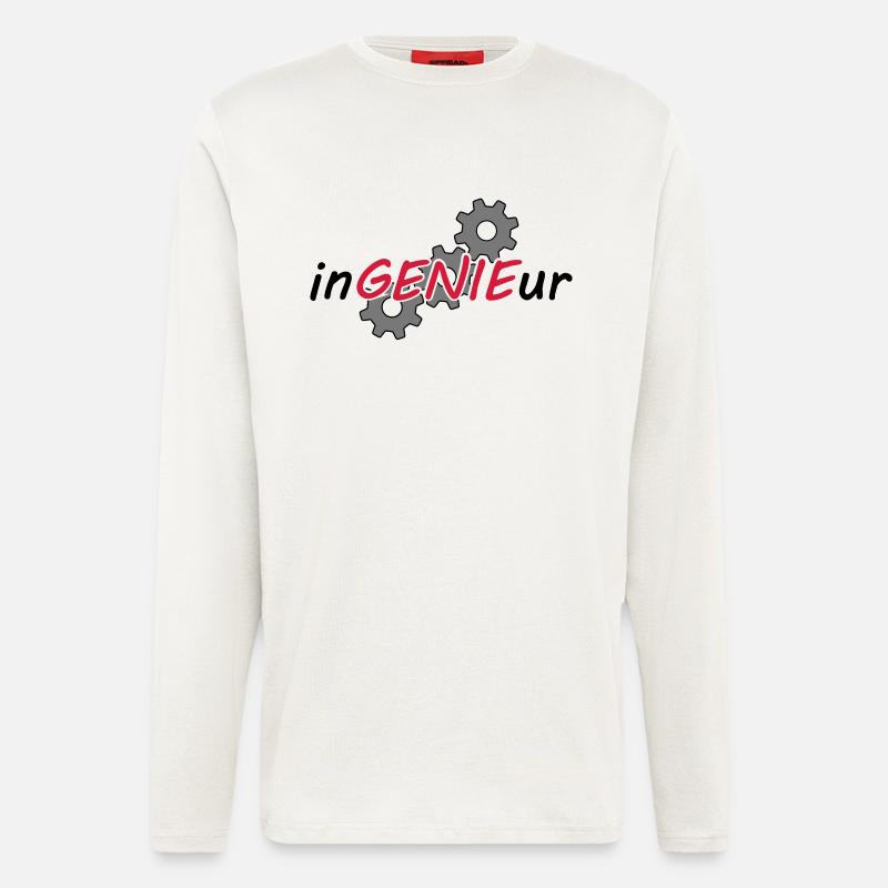 inGENIEur - Langarmshirt - made by SPREAD  - OFF WHITE