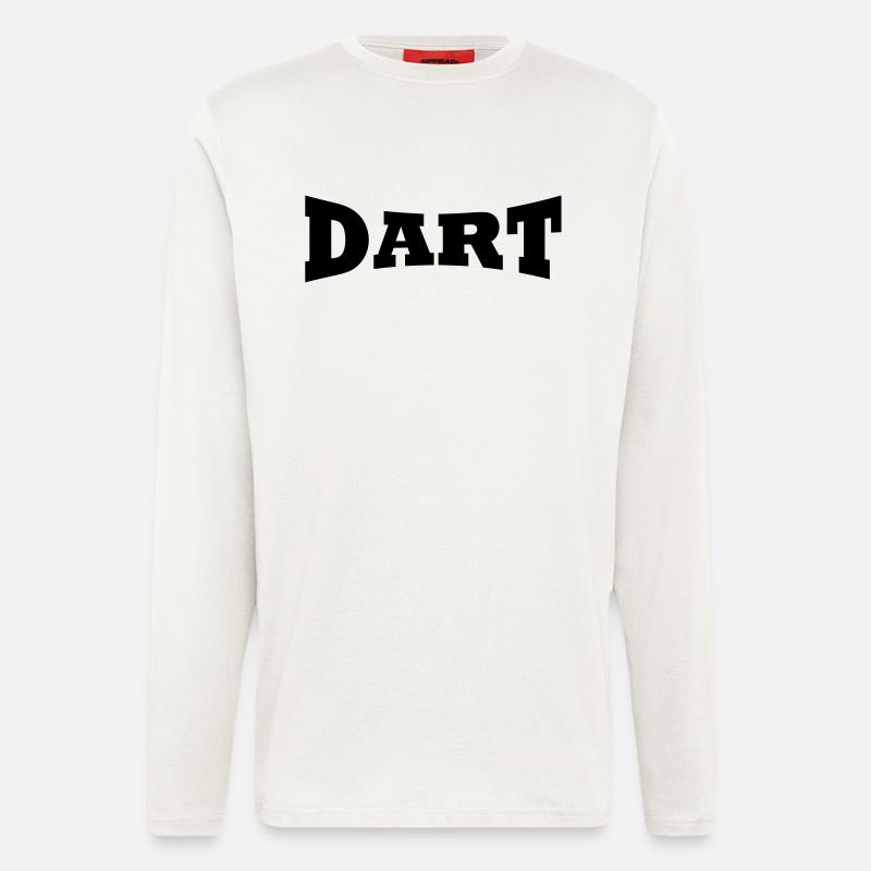Dart Schriftzug - Langarmshirt - made by SPREAD  - OFF WHITE