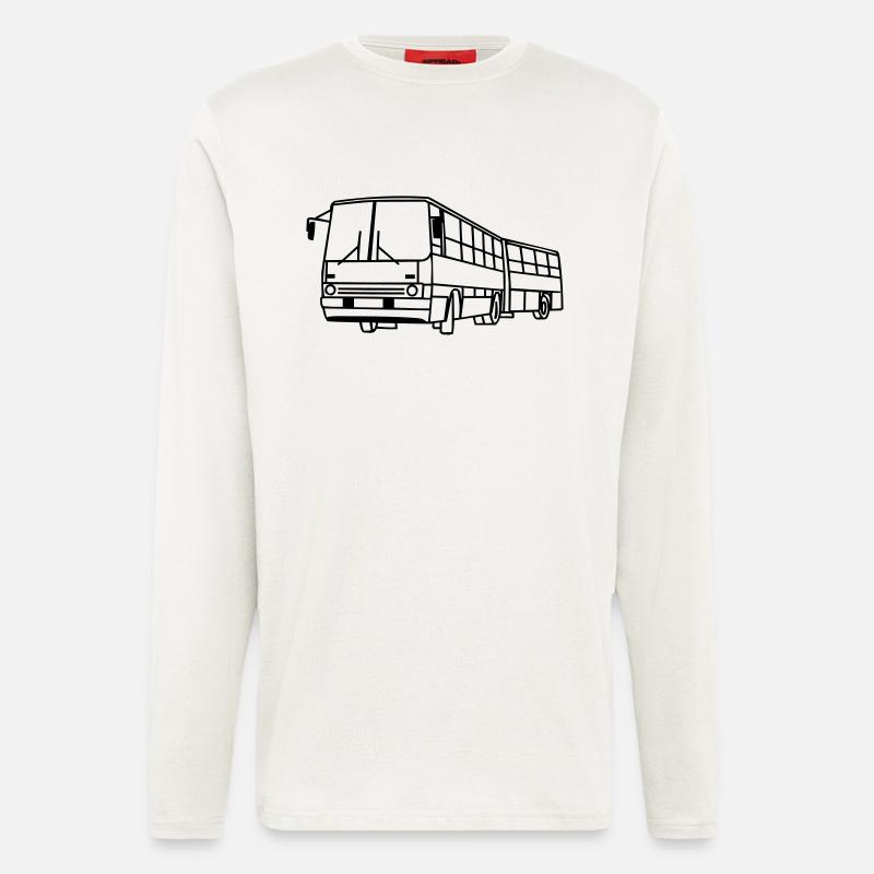 Ikarus 280 Gelenkbus - Langarmshirt - made by SPREAD - OFF WHITE