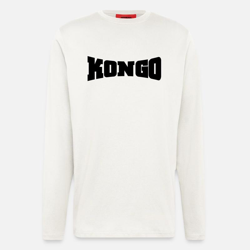 Congo logo - Longsleeve - made by SPREAD  - OFF WHITE